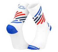 LIGHT RUN ''HAUTE'' MIAMI SOCK - BLUE/RED