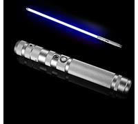 light saber, Light Saber, FX Dueling RGB 7 Colors Changeable Premium Aluminium Alloy Hilt with Mode Sound Force Lightsaber Toys(Silver)
