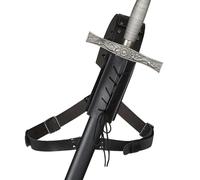 Light Sabers Belt Holster | Sabers Scabbard Back Holster Medieval Renaissance - PU Leather Back Holder, Adjustable Holder Belt For Halloween Cosplay