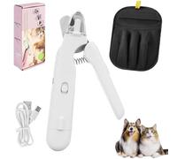 Light Scissors Pro, 2-in-1 LED Claw Scissors, Pet Nail Clippers with LED Light, Claw Scissors for Cats with LED, Nail Scissors with Light for Dogs, Cats, Dogs, Nail Scissors, Avoid Overcutting