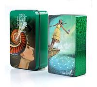 Light Seers Tarot Deck in A Tin, Classic Tarot Cards for Beginners (Gilded Green) The Light Seers Tarot