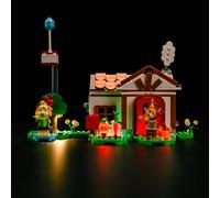 Light Set for Lego 77049 Isabelle's House Visit, Decoration Lighting Set for Lego Animal Crossing Isabelle’s House Visit Creative Toys