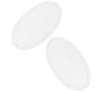 Light Shade Replacement ABS Lens Cover Pair Range Hood | Kitchen Hood Accessory, Versatile Fit for Cooker Models, Easy Cleaning, Simple Maintenance, Enhanced Illumination