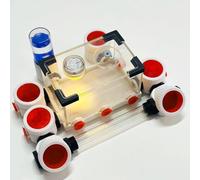 Light Shading Observe Live Ants Habitat Ant Farm,3D Print Unlimited Expansion ant formicarium,arylic Eco Plaster ant nest Watch Ants Dig Carry thing, Hide and Drag Their Food etc