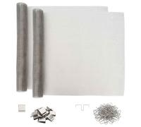 Light Shaft Cover with Clips Mesh Roll Basement Sheet Well Window Vent vidaXL