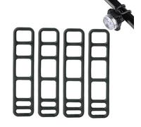 Light Silicone Strap - Rope Band Retrospective Headlights, Accessory Grip | Hook Mounting Bracket For Light Accessory, Bugle, multicoloured, 6 holes 92mm thickened type 4, See