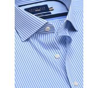 Light Sky Blue Candy Striped Shirt Brian Oak London Blue 17 in