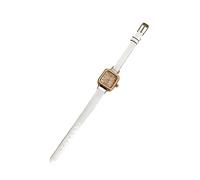 Light Small Exquisite High Grade Feminine Temperament Women's Quartz Watch Women's Watch Light up Watches for Women (White, One Size)