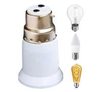Light Socket Adapter Converter - E27 to GU10 Bulb Adapter, High-Quality Aluminium Alloy | Easy Installation, Heat Resistant, Ideal for Home Lighting Upgrades, Compatible with LED and Halogen
