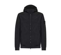Light Soft Shell-R Hooded Jacket - male - Stone Island - Light Jackets - Black - 3XL - Jackets 3XL