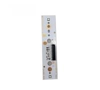 Light Source Board Chip Ballast For Q7 2017 2018 2019 White LED Angel Eye Light Board DRL Turn Signal Chip Daytime Running Module(Left Big)