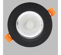 Light Source Led Recessed Spotlight, Dimmable Downlight, Suitable for Homes, do Els, Retail Stores, 24° Beam Angle, Anti-Glare Frame