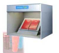 Light Sources Assessment Cabinet, Professional Color Matching Light Booth, Color Matching Cabinet with 4/5/6 Lights, Color Assessment Box for Textile Printing Toys, Lab Color Evaluation Box