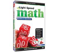 Light Speed Math: Numbers & Operations [DVD] [Region 1] [US Import] [NTSC]