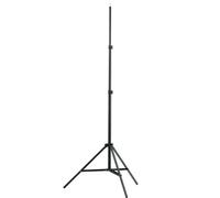 Light Stand Black 78-210 cm Aluminum 1/4" Screw Portable Foldable Case Bag