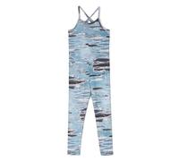 Light Stretch Jumpsuit with Straps - female - Richmond - Jumpsuits - Multicolor - 8 Y - Kids 8 Y