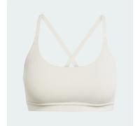 Adidas All Me Low Impact Sports Bra Beige L Women