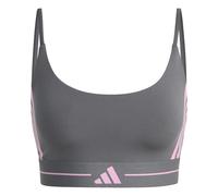 light support Sports bra adidas Hyperglam 3-Stripes S