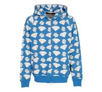 Light Sweatshirt Men's Zip Men's Diamonds & Dollars Zip-Through Hooded Blue - male - Billionaire Boys Club - Zip-throughs - Blue - M - Sweatshirts & Hoodies M