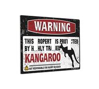 Light Switch Frame Decorative Warning This Property Is Protected By A Highly Trained Kangaroo Switch Wallplate Cover Outlet Covers Decorative Triple Light Switch Cover
