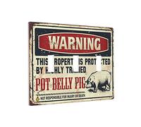 Light Switch Frame Decorative Warning This Property Is Protected By A Highly Trained Pot Belly Pig Switch Wallplate Cover Outlet Covers Decorative Triple Light Switch Cover