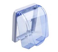 Light Switch Guard 12pcs 86 Type Switch Cover Flip Cap Outlet Indoor Use Convenient Plastic Applications for Home
