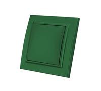 Light Switch, Light Switches On/Off AC Flame Retardant Standard Wall Rocker Switch Classic Button Light 1 Gang Way Spray Plastic Panel(Blue)