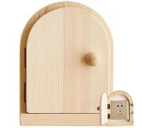 Light Switch Protection Cover, Wooden Door Light Switch Cover 1 Gang Wall Plate Standard Size Switchplate Decorative for Home Bathroom