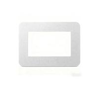 Light Switch Surround,Double Socket Surround Plate-Protective Frame for UK Standard 1 Switch & 2 Sockets 173x90mm,Matte Silver,No Drilling Required,Waterproof & Fingerprint Resistant