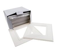 kenable Light Switch Surround Finger Plate for Home or Office White [30 Pack]