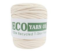 Light Taupe Recycled Cotton Jersey T-Shirt Yarn, 120m (700g)