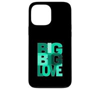 Light Teal Aqua Big-Big-LOVE Light Teal Aqua Graphic Case for iPhone 13 Pro Max