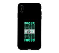 Light Teal Aqua Color Focus On Your Money Teal Aqua Graphic Case for iPhone XS Max