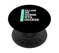 Light Teal Aqua Color Follow The Course Light Teal Aqua PopSockets Adhesive PopGrip