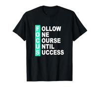 Light Teal Aqua Color Follow The Course Light Teal Aqua T-Shirt
