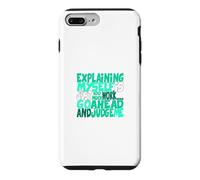 Light Teal Aqua Color Go Ahead, Judge Me Teal Aqua Graphic Case for iPhone 7 Plus/8 Plus