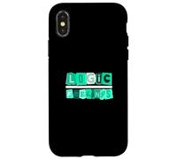 Light Teal Aqua Color Logic > Feelings Light Teal Aqua Case for iPhone X/XS