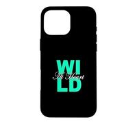 Light Teal Aqua Color Wild Light Teal Aqua Graphic Case for iPhone 16 Pro Max