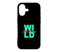 Light Teal Aqua Color Wild Light Teal Aqua Graphic Case for iPhone 17