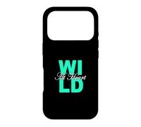 Light Teal Aqua Color Wild Light Teal Aqua Graphic Case for iPhone 17 Pro
