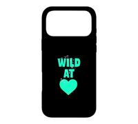 Light Teal Aqua Color Wild Light Teal Aqua Graphic Case for iPhone 17 Pro Max