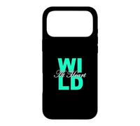 Light Teal Aqua Color Wild Light Teal Aqua Graphic Case for iPhone 17 Pro Max