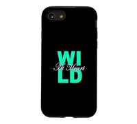 Light Teal Aqua Color Wild Light Teal Aqua Graphic Case for iPhone SE (2020) / 7/8