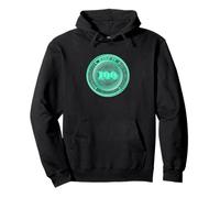 Light Teal Aqua Keep It 100-v2 Light Teal Aqua Pullover Hoodie