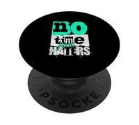 Light Teal Aqua No Time For That Light Teal Aqua Graphic PopSockets Adhesive PopGrip