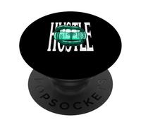 Light Teal Aqua Taste For The Hustle Light Teal Aqua PopSockets Adhesive PopGrip