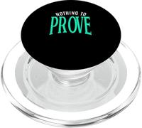 Light Teal Aqua What More to Say? Light Teal Aqua Graphic PopSockets PopGrip for MagSafe