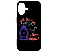 Light The Fall Warm Nights Lantern Design Case for iPhone 17