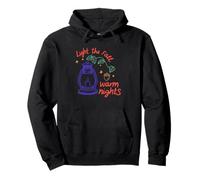 Light The Fall Warm Nights Lantern Design Pullover Hoodie