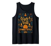 light the vibe Diwali style Tank Top